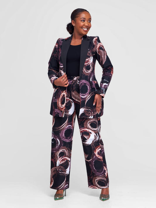 Matawi Ankara Double Breasted Suit - Modern African Woman –  SewphisticatedbyViane